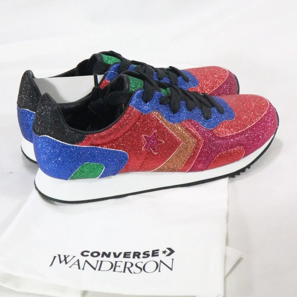 Converse JW Anderson X Thunderbolt OX Cherry Shoes - Picture 2 of 8